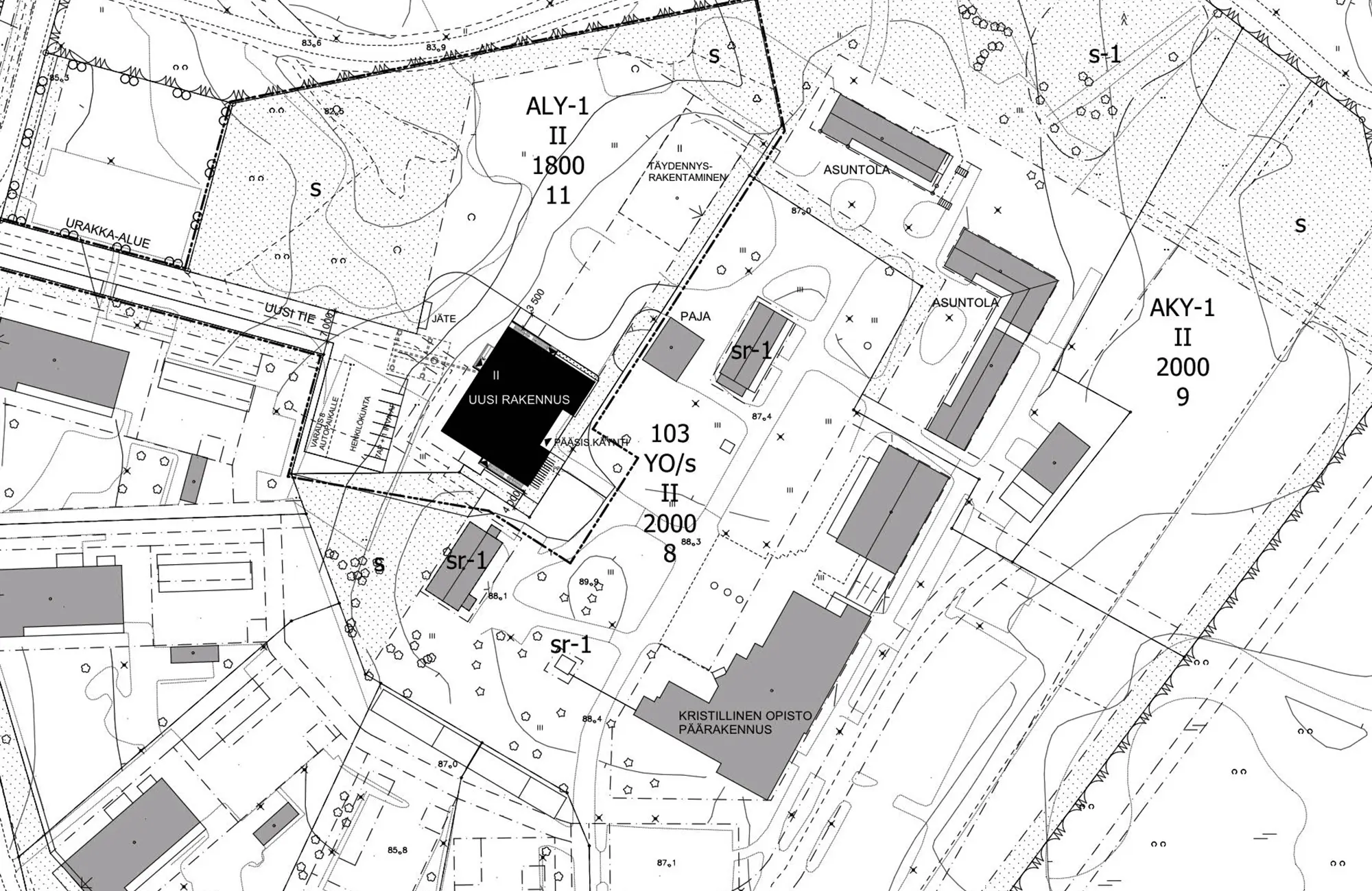 Infonia projektinjohtajana Jyväskylän kristillisen opiston uudisrakennushankkeessa